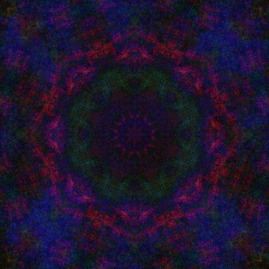 renkli desenli fraktal arkaplan