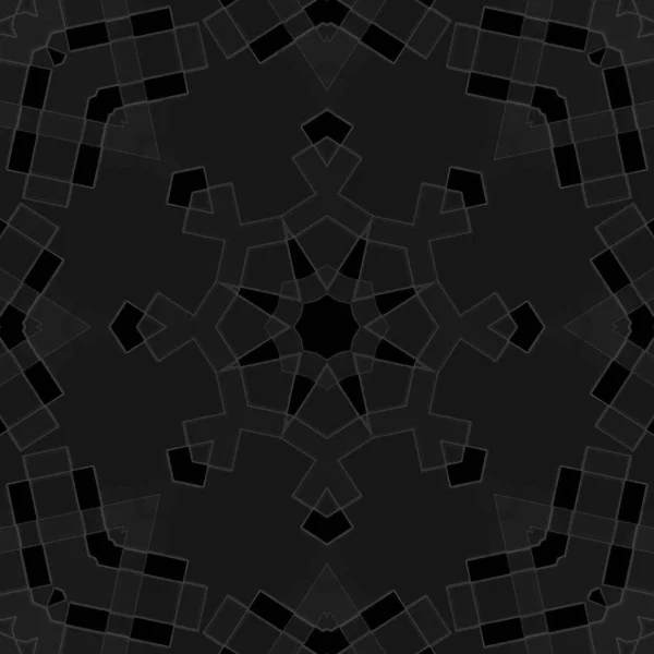 Fondo Geométrico Abstracto Texturizado Negro Para Banner —  Fotos de Stock