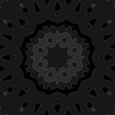 Pankart için soyut siyah desenli geometrik arkaplan