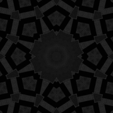 Pankart için soyut siyah desenli geometrik arkaplan