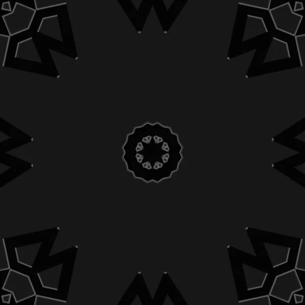 Abstrakte Schwarze Strukturierte Geometrische Hintergrund Für Banner — Stockfoto