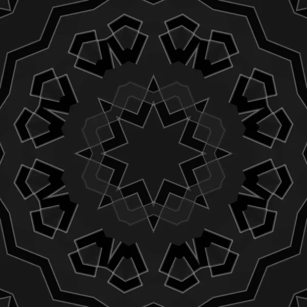 Abstract Black Textured Geometrical Background Banner — Stock Photo, Image