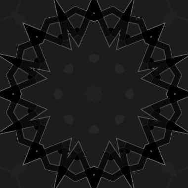 Pankart için soyut siyah desenli geometrik arkaplan