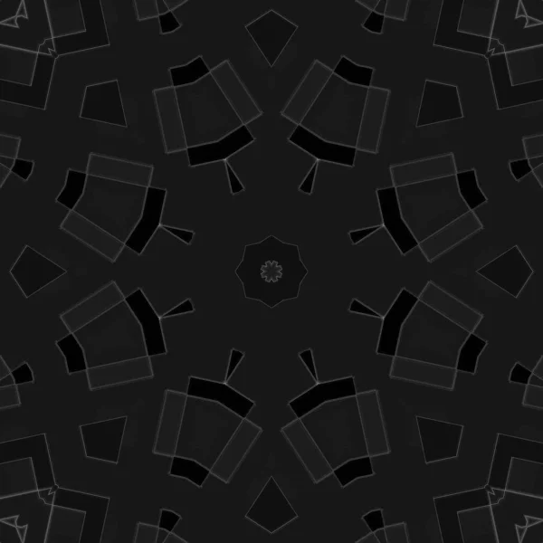 Abstrato Preto Texturizado Fundo Geométrico Para Banner — Fotografia de Stock
