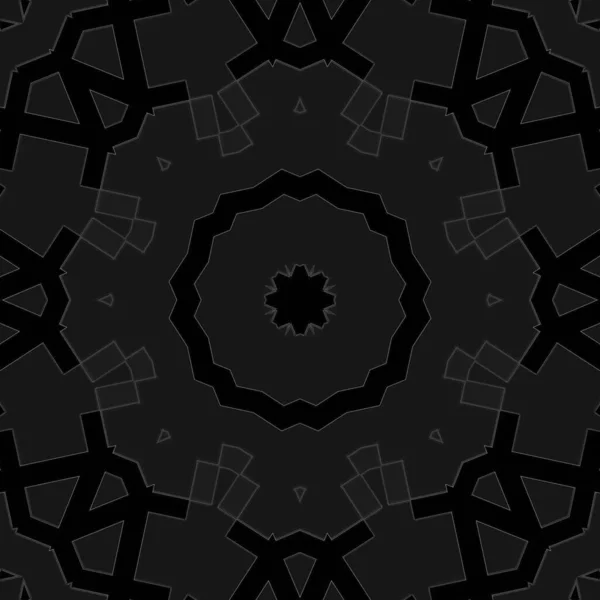 Abstract Black Textured Geometrical Background Banner — 图库照片