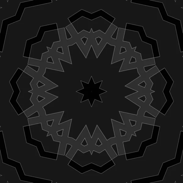 Fondo Geométrico Abstracto Texturizado Negro Para Banner — Foto de Stock