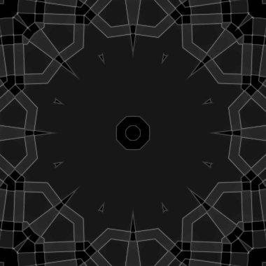 Tasarım için gri desenli geometrik arkaplan