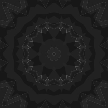 Pankart için soyut siyah desenli geometrik arkaplan