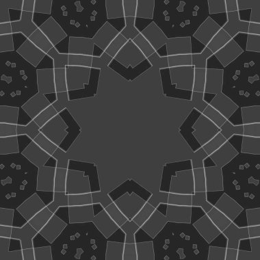 Tasarım için gri desenli geometrik arkaplan