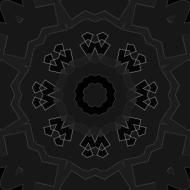 Pankart için soyut siyah desenli geometrik arkaplan