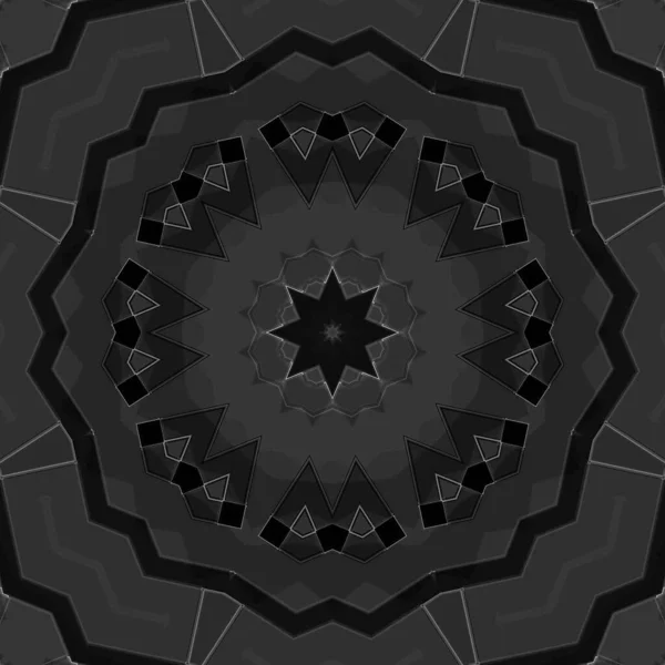 Pankart Için Soyut Siyah Desenli Geometrik Arkaplan — Stok fotoğraf