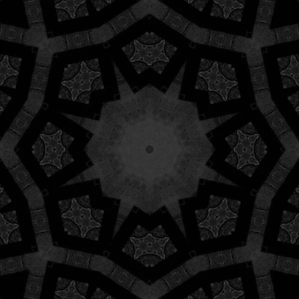 Pankart Için Soyut Siyah Desenli Geometrik Arkaplan — Stok fotoğraf
