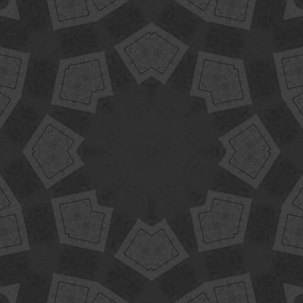 Абстрактный Черный Текстурированный Геометрический Фон Баннера — стоковое фото