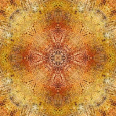 tasarım için renkli geometrik fraktal doku