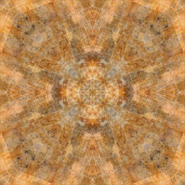 tasarım için renkli geometrik fraktal doku