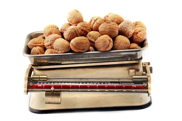 Antika makine üzerinde izole beyaz arka plan ölçekler