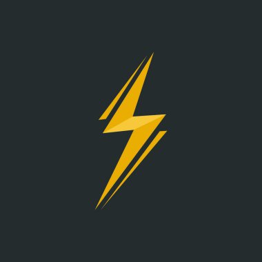 Flash logo vektör izole genel Logo Amblem eps 8