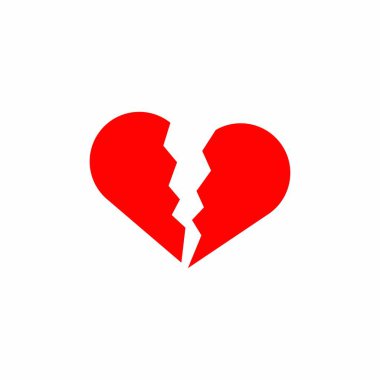 Aşk vektör logo amblem izole gün illüstrasyon eps 8