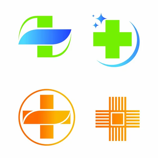 Logoyype 概念ベクトル エンブレム イラスト アイコン健康要素 — ストックベクタ