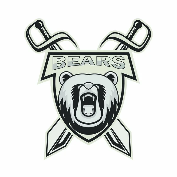 Maskot baş Logo vektör tasarım illüstrasyon izole amblemi hayvanlar spor kurt kurt