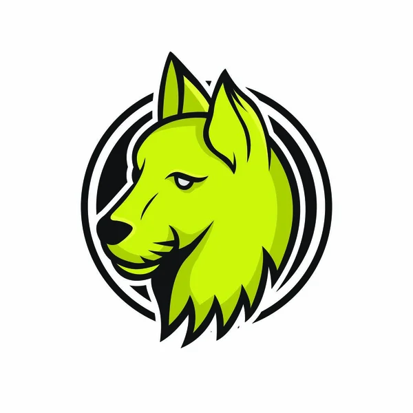 Gato Vetor Mascote Logotipo Esporte Cabeça Animal Ilustração Emblema Isolado —  Vetores de Stock