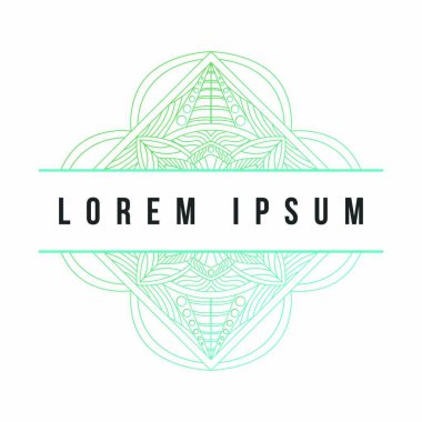 Mandala doku soyut dekorasyon arka plan süsleme öğesi lüks ramazan illüstrasyon amblemi izole