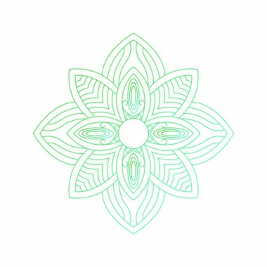 Mandala doku soyut dekorasyon arka plan süsleme öğesi lüks ramazan illüstrasyon amblemi izole