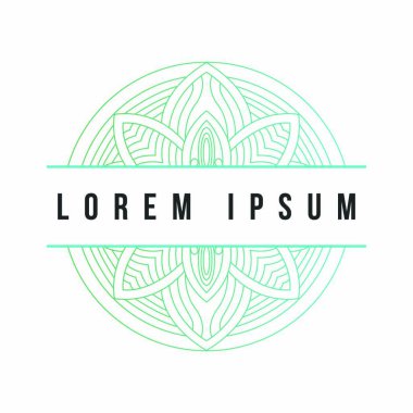 Mandala doku soyut dekorasyon arka plan süsleme öğesi lüks ramazan illüstrasyon amblemi izole