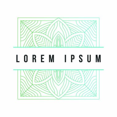 Mandala doku soyut dekorasyon arka plan süsleme öğesi lüks ramazan illüstrasyon amblemi izole