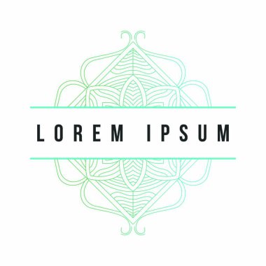 Mandala doku soyut dekorasyon arka plan süsleme öğesi lüks ramazan illüstrasyon amblemi izole