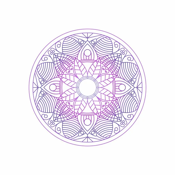 Mandala Textura Abstracta Decoración Fondo Ornamento Elemento Lujo Ramadhan Ilustración — Vector de stock