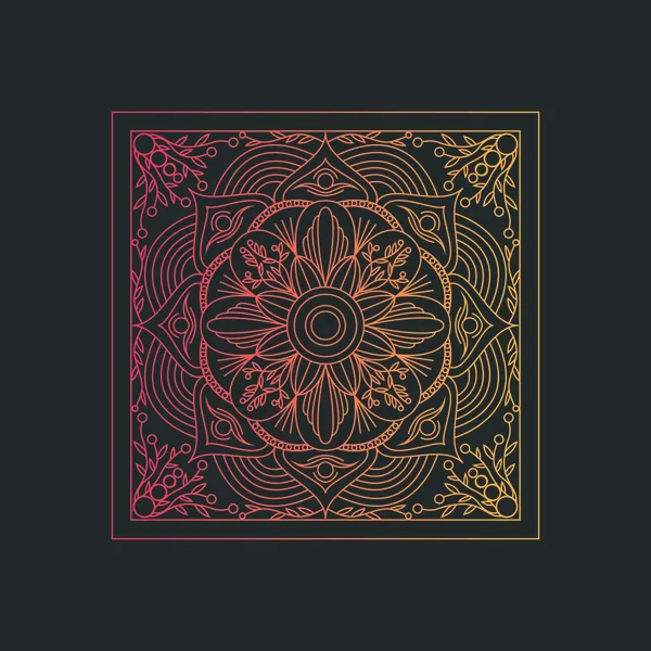 Mandala Textur Abstrakt Dekoration Bakgrund Prydnad Element Lyx Ramadan Illustration — Stock vektor