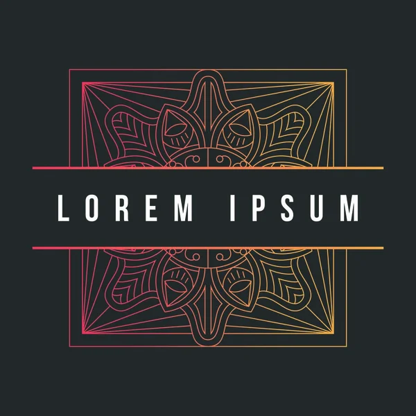 Mandala doku soyut dekorasyon arka plan süsleme öğesi lüks ramazan illüstrasyon amblemi izole