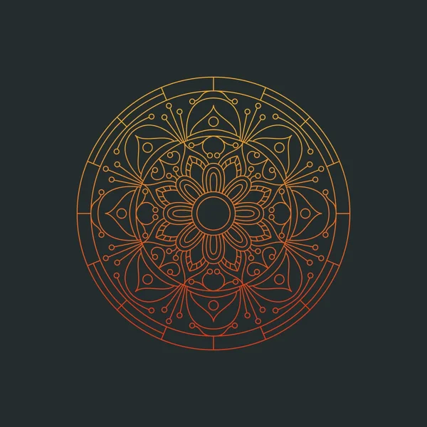 Mandala Textur Abstrakt Dekoration Bakgrund Prydnad Element Lyx Ramadan Illustration — Stock vektor