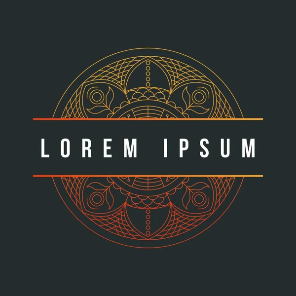 Mandala doku soyut dekorasyon arka plan süsleme öğesi lüks ramazan illüstrasyon amblemi izole