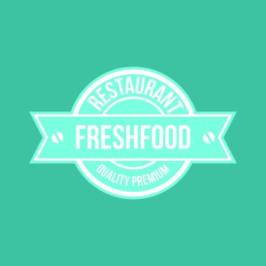 Sembol illüstrasyon amblemi izole modern konsept Restoran logo vintage simgeler vektör