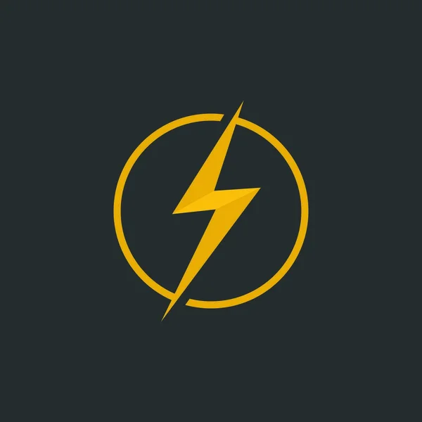 Flash Logo Vektori Yleinen Logo Tyyppi Eristetty Tunnus — kuvapankkivalokuva