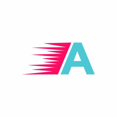 Mektup A Logo vektör tasarım amblem kimlik simge iş illüstrasyon