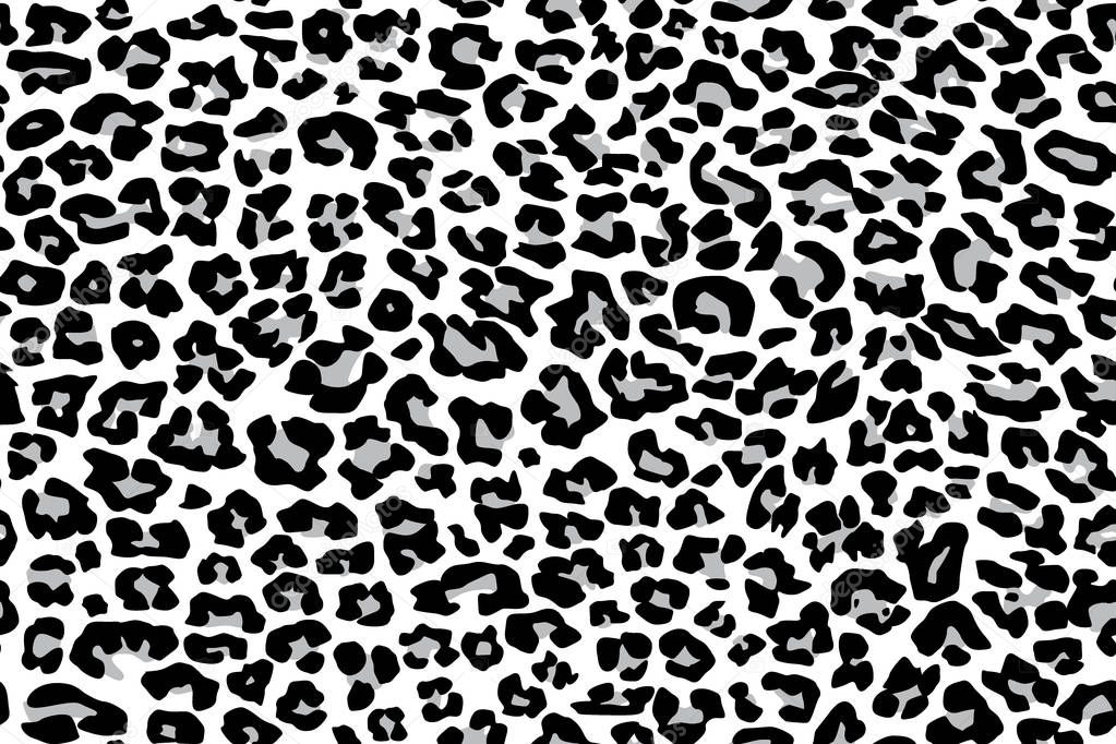 texture cheetah black white monochrome leopard repeating seamless pattern