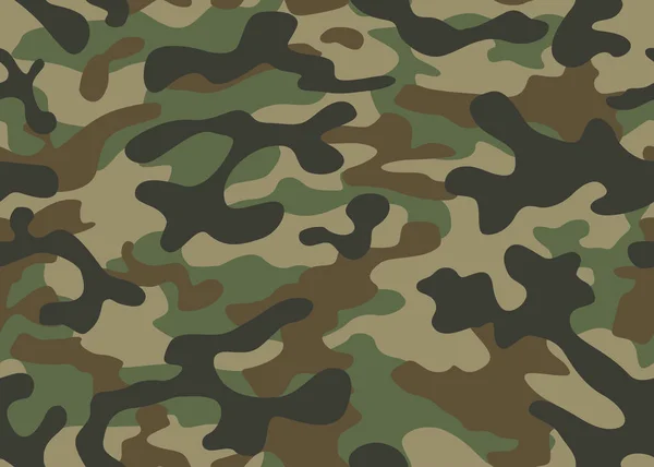 Texture Camouflage Militaire Répète Chasse Verte Sans Couture Armée Graphismes Vectoriels