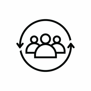 Takım siyah çizgi simgesini 