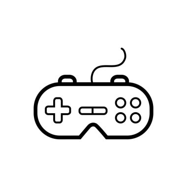 Kulaklık siyah çizgi simgesini 