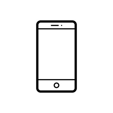 Kulaklık siyah çizgi simgesini 