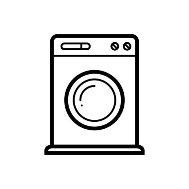 Kulaklık siyah çizgi simgesini 