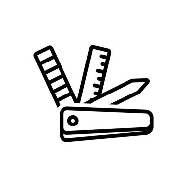 Özelleştirilebilir siyah çizgi simgesini