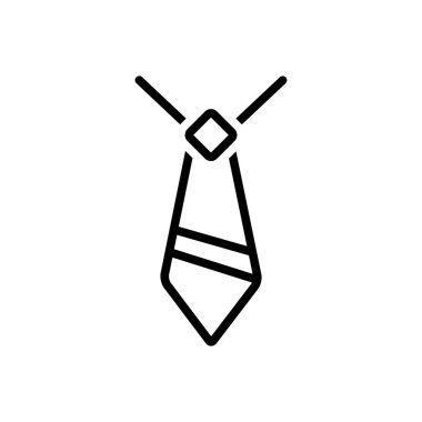 Yetenek için siyah çizgi simgesi 