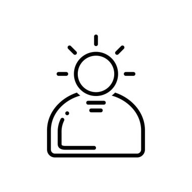 Active siyah çizgi simgesini