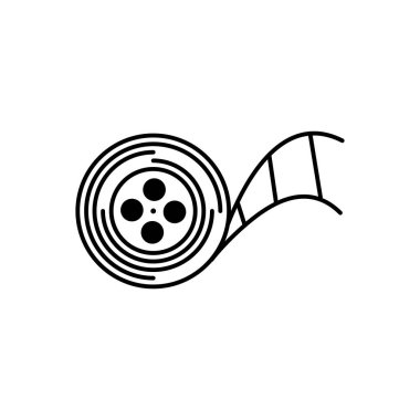 Siyah çizgi simgesini Demo makaraları için 