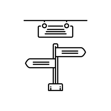 Tabela siyah çizgi simgesini