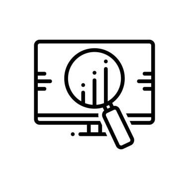 Siyah çizgi simgesini Corporation için